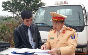 CSGT Hà Nội phạt tài xế xe buýt vi phạm nồng độ cồn 17 triệu đồng