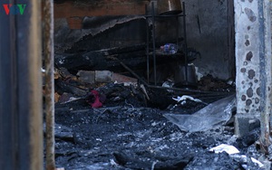 Cận cảnh bên trong căn nhà bị cháy khiến 5 người chết ở TP HCM