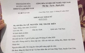 Bé gái tử vong do cúm ở Khánh Hòa không thuộc chủng virus corona mới tại Trung Quốc