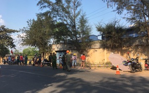 Cả gia đình gào khóc bên thi thể người đàn ông bị tai nạn tử vong ở Bình Dương