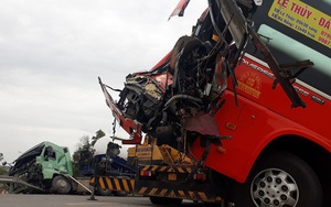 Tai nạn kinh hoàng tại Huế, xe khách tông liên hoàn, 7 người bị thương