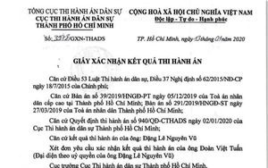 Ông Đặng Lê Nguyên Vũ đã nộp xong gần 1.200 tỷ thi hành án