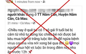 Xử phạt người đăng thông tin "ăn hột vịt luộc để ngừa virus Corona"