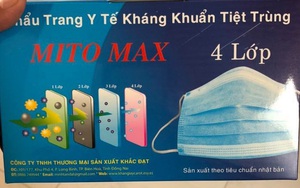 Phát hiện 6.000 khẩu trang tại cơ sở sản xuất khẩu trang y tế không phép