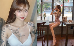 Hot girl gây sốt MXH, hút gần triệu theo dõi vì body nóng bỏng phủ đầy hình xăm "chất lừ"