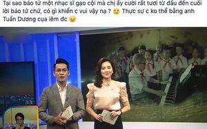 MC Mai Ngọc bị chỉ trích vì biểu cảm tươi cười khi báo tin nhạc sĩ Phong Nhã qua đời trên sóng truyền hình và sự tranh cãi của dân mạng