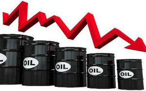 Giá dầu thô rớt xuống dưới 0 USD/thùng