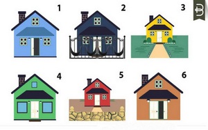 Chọn ngôi nhà bạn thích để nghe phân tích tâm lý cá nhân: Người chọn số 3 có tính cách rất thú vị