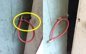 Thấy cửa được khóa cẩn thận nhưng nhìn kĩ, người ta tá hỏa với lỗi sơ đẳng của chủ nhà