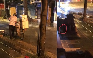Bất ngờ dừng xe, người đàn ông bán bánh bao có hành động  ấm lòng giữa đêm Hà Nội mưa gió