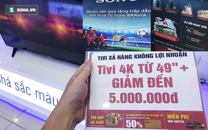 Giá Tivi màn hình lớn rẻ không ngờ trong vụ hè