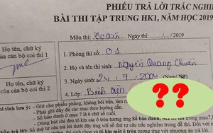 Trót ghi nhầm tên lớp vào bài thi, nam sinh lo lắng nhận cái kết thảm nhưng lại được cô nhắn nhủ điều bất ngờ