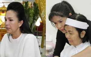 Những giọt nước mắt rơi trong lễ tang nghệ sĩ Nguyễn Chánh Tín: "Tuần trước anh còn rủ đi nhậu, vậy mà giờ không còn"
