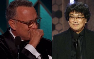 Quả cầu vàng 2020: Tom Hanks bật khóc vì nhận được giải lớn, Ký Sinh Trùng "phá đảo" hạng mục phim nước ngoài