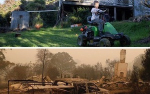 Chùm ảnh đau lòng: Nước Úc trước và sau khi ngọn lửa hung tàn quét qua