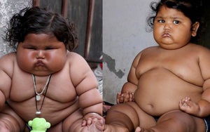 8 tháng tuổi đã gần 20 kg, cuộc sống của bé gái nặng ký nhất Ấn Độ hiện tại như thế nào sau 3 năm phát triển với tốc độ chóng mặt?
