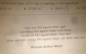 Giao bài tập Tết cho học trò, thầy giáo để lại câu chúc mà ai đang ngủ cũng bật dậy làm bài ngay tức khắc