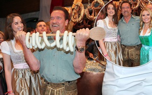 'Kẻ huỷ diệt' Arnold Schwarzenegger vui vẻ bên bạn gái kém 27 tuổi