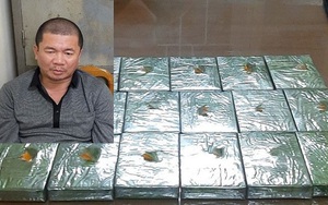 17 bánh heroin trong hành lý của người đàn ông đi tàu hỏa Bắc - Nam