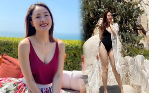 Lần hiếm hoi Hồng Diễm khoe ảnh diện bikini cắt xẻ táo bạo