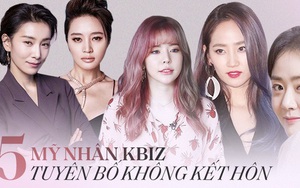 Kệ ai lên "xe bông", 5 mỹ nhân Kbiz này vẫn tuyên bố không kết hôn: Moon Geun Young giống "ác nữ quốc dân" bất ngờ
