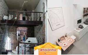 Trai phố cổ lột xác căn nhà trăm tuổi 16m2 thành homestay xinh xắn, nhìn ảnh before mới thấy đáng tiền