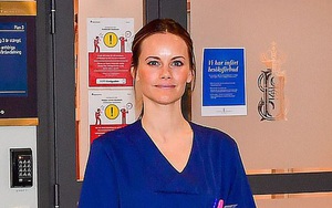 Công nương Thụy Điển tình nguyện tham gia đội ngũ tuyến đầu chống dịch Covid-19 với tư cách là một trợ lý y tế