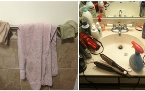10 điều nếu để xuất hiện trong phòng tắm có thể khiến bất cứ chị em nào cũng phải "phát điên"