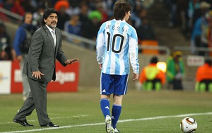 Messi đứng đầu nhưng Maradona ở một thế giới khác