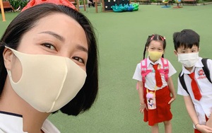 Sao Vbiz đưa con đi học sau kỳ nghỉ dịch: Nhà Ốc Thanh Vân rộn ràng từ 6 giờ sáng, con gái Hồng Quế vui quên cả chào mẹ