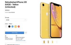 Apple bắt đầu mở bán iPhone XR tân trang, đã rẻ nay còn rẻ hơn