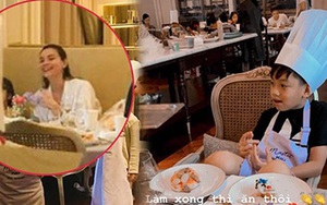 Đang bầu bí, Hà Hồ vẫn đưa con trai đi vui chơi cuối tuần: Nhan sắc mẹ bầu qua camera thường gây chú ý