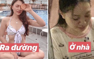 Gái xinh khoe ảnh ra đường - ở nhà khác 1 trời 1 vực, trúng phóc tim đen của hội chị em