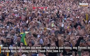 Video: Toàn cảnh tân Giáo hoàng Leo XIV ra mắt