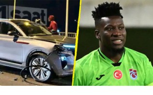 Thủ môn Andre Onana thoát chết trong gang tấc sau tai nạn giao thông liên hoàn