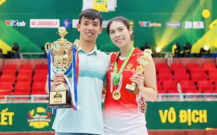 Kình ngư Nguyễn Huy Hoàng sẽ kết hôn VĐV bóng chuyền nổi tiếng