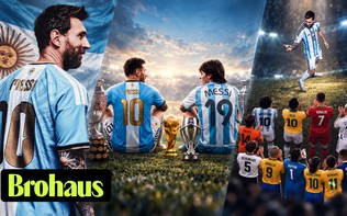 Là đàn ông, không nên tự nói nhiều về bản thân, hãy nhìn Messi đấy