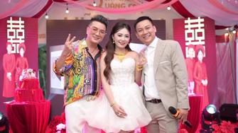 Đàm Vĩnh Hưng - Hoài Lâm gây sốt trong đám cưới