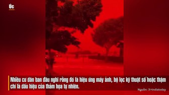 VIDEO: Cảnh tượng kỳ lạ ở Úc khiến dân mạng nghi “tận thế thật rồi”