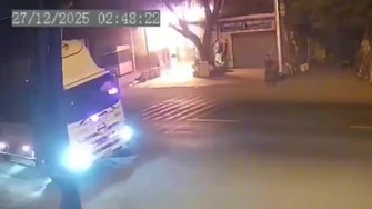 Camera an ninh ghi lại vụ hoả hoạn khiến 4 người trong gia đình thiệt mạng ở Đắk Lắk