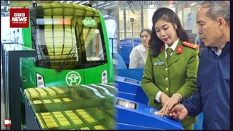 Soát vé tự động bằng CCCD, thẻ ngân hàng trên tuyến metro Hà Nội