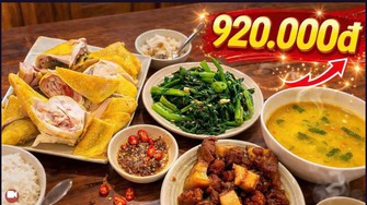 Tranh cãi mâm cơm 4 món giá 920.000 đồng ở Tuyên Quang