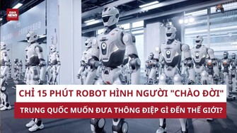 Nhà máy tại Trung Quốc cứ 15 phút cho 'ra lò' một robot hình người