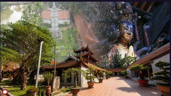Chiêm ngưỡng kiệt tác kiến trúc của chùa Bút Tháp
