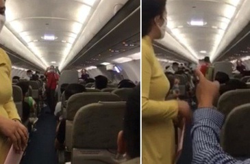 Nam hành khách gây rối trên máy bay Hà Nội đi TPHCM bị phạt 10 triệu đồng, cấm bay 1 năm