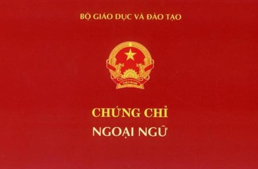 Bộ GD&ĐT bỏ quy định cấp chứng chỉ ngoại ngữ trình độ A, B, C