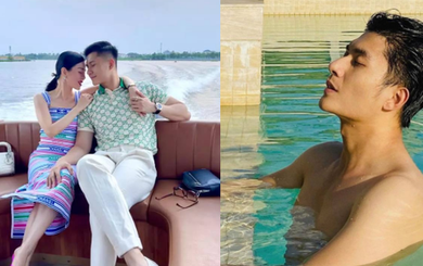 Nam diễn viên Việt quấn quýt bên người phụ nữ hơn 11 tuổi, có 1 con riêng như thuở mới yêu