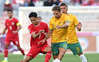 TRỰC TIẾP U23 Indonesia 1-0 U23 Australia: U23 Indonesia bất ngờ vươn lên dẫn trước