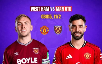Nhận định West Ham vs MU, 03h15 ngày 11/2: Chiến thắng thứ 5?