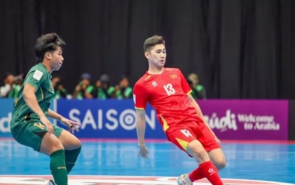 HLV Diego Giustozzi: 'Futsal Việt Nam xứng đáng ít nhất một trận hòa'